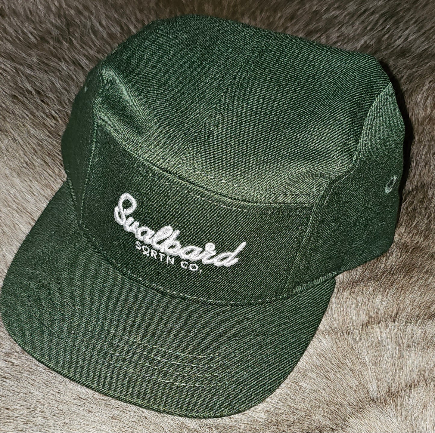 SVALBARD KIDS 5-PANEL CAP OLIVE