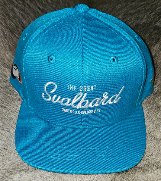 THE GREAT SVALBARD KIDS CAP TROPICAL BLUE