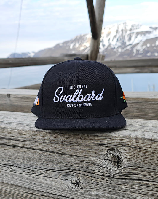 THE GREAT SVALBARD KIDS CAP BLACK
