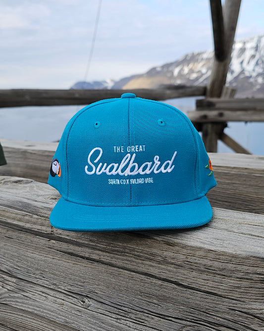 THE GREAT SVALBARD KIDS CAP TROPICAL BLUE