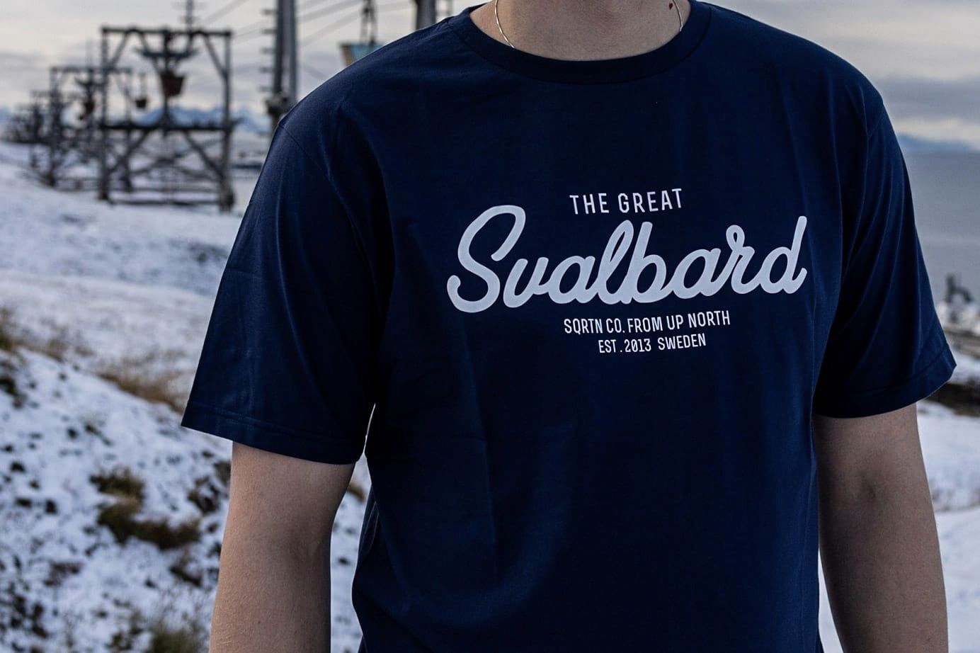 THE GREAT SVALBARD T-SHIRT NAVY