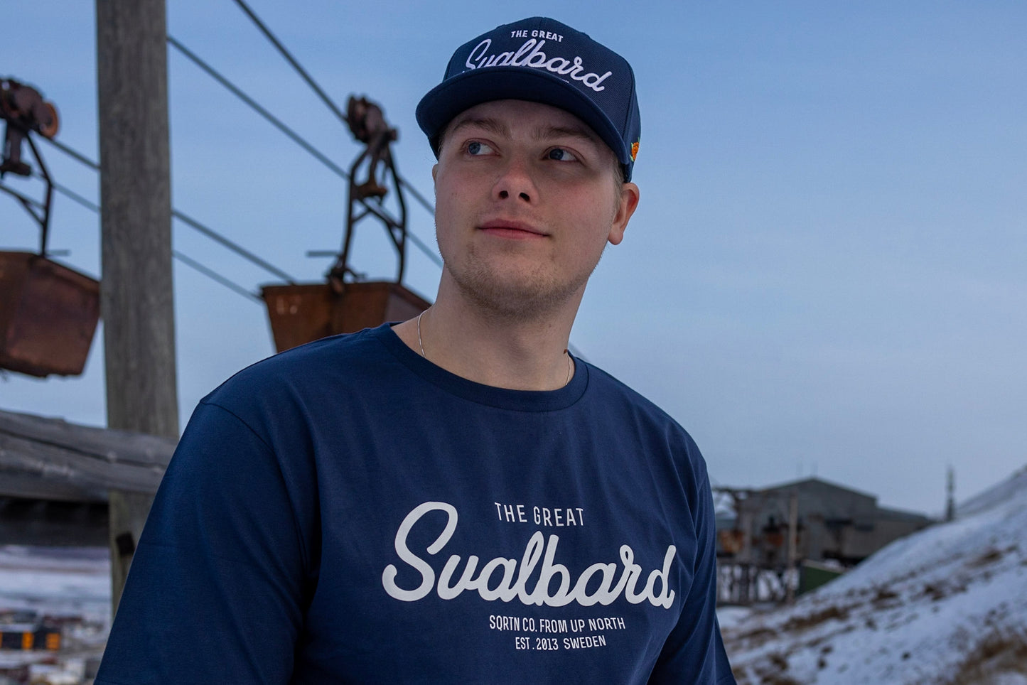 THE GREAT SVALBARD T-SHIRT NAVY